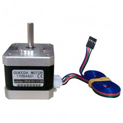 Oukeda NEMA 17 Stepper Motor 17HS4401 1.8 Deg 45Ncm 2 Phase for 3D Printer Robotics