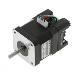 OUKEDA Integrated Nema 17 Stepper Motor OK42HC40-174AYT-IO with Controller 1.8 Deg 0.44Nm 1.68A 2 Phase 12-40VDC