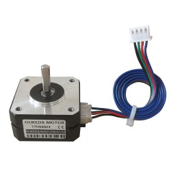 OUKEDA NEMA17 Stepper Motor 17HS4023 1.8 Deg 14 Ncm 1A For 3D Printer & Titan Extruder