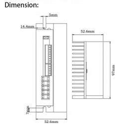 300W 24V/48V Brushless DC Motor & BLDC Driver Kit OK60BLS108-430-30J5+OK3BL30ZR 95.55Ncm 3000RPM 3 Phase