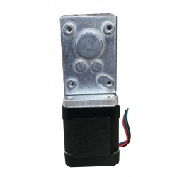 Oukeda Nema 17 Worm Gearbox Stepper Motor with 17:1/30:1/50:1/75:1/100:1/290:1/500:1 Worm Gearbox