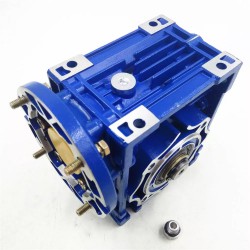 NMRV050 80B14 Worm Gear Reducer Gearbox Ratio 10:1/15:1/20:1/25:1/30:1/50:1/60:1/80:1/100:1 Input Bore 19mm