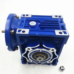 NMRV050 80B14 Worm Gear Reducer Gearbox Ratio 10:1/15:1/20:1/25:1/30:1/50:1/60:1/80:1/100:1 Input Bore 19mm