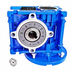 RV030 63B14/63B5 Round Worm Gear Reducer Gearbox Ratio 5:1 10:1 20:1 30:1 40:1 50:1 :60:1 80:1 Input Bore 11mm