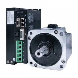 1.5KW DC Servo Motor Kit 130ASM1500-2500C+MCAC8A0 48V 4.78Nm 37A 3000RPM with MCAC8A0 Servo Driver