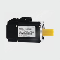 200W DC Servo Motor 60ASM200 36V 7.6A 0.63N.m 3000 RPM 3 Phase 60 x 60mm with 2500 Lines Encoder