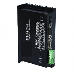 400W 36V-80V 8A AC Servo Motor Driver Controller MCAC806