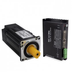 400W AC Servo Motor & Driver Kit MCAC806+60ASM400 60V 8.4A 1.27N.m 220V 3000RPM with MCAC806 Servo Driver