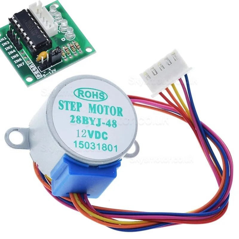 5V/12V 28BYJ-48 Gear PM Stepper Motor + ULN2003 Stepper Driver Board