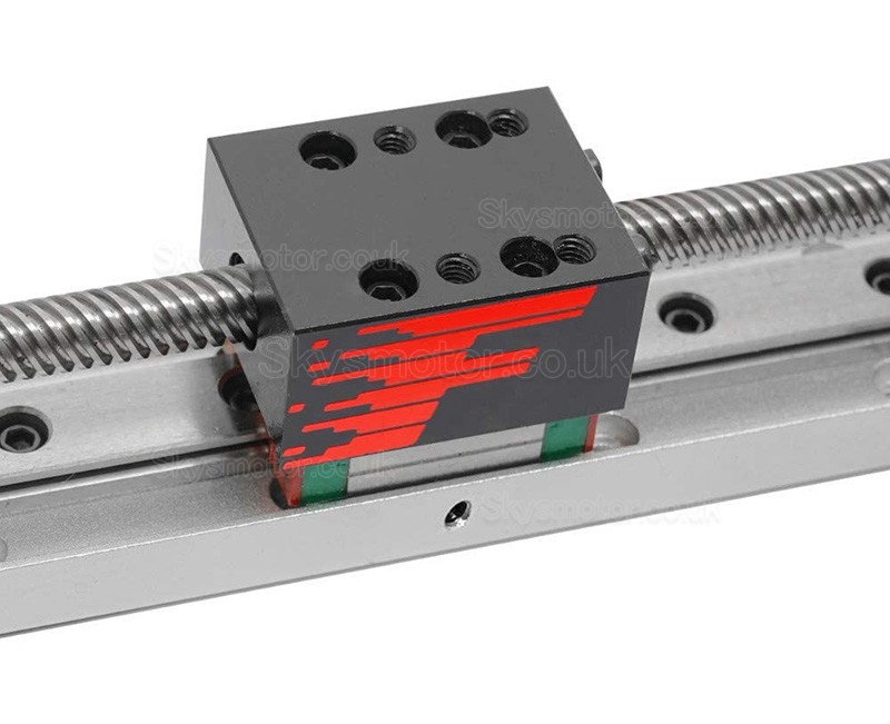 Linear Slide Rail Linear Ball Screw Actuator FSL30 50-300mm with Nema 14 Stepper Motor