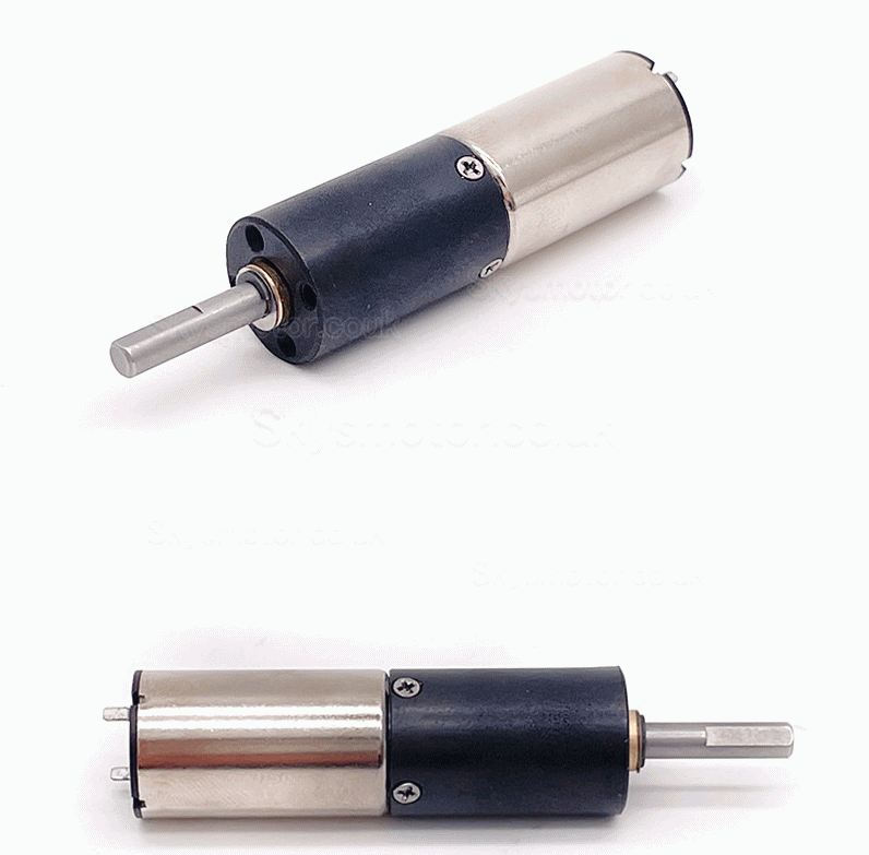 2Pcs Φ36mm 3.7V Coreless Brushed Gearmotor GMP12-TDC1220 0.25A 1.5W 12mm with Spur Gearbox