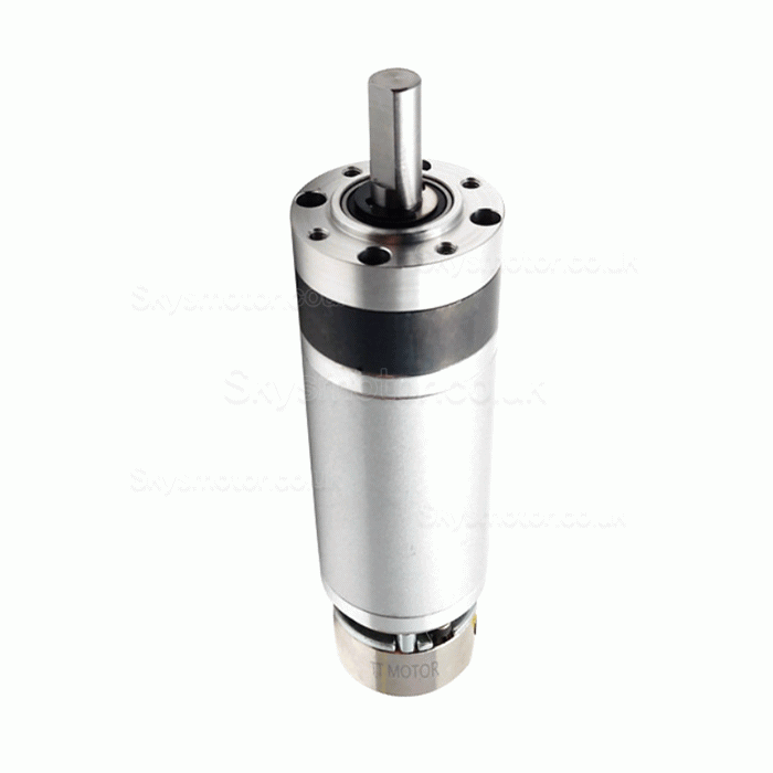 2Pcs Φ42mm 24V DC Planetary Gear Motor GMP42-4278 Shaft 9mm with Brake + Planetary Gearbox