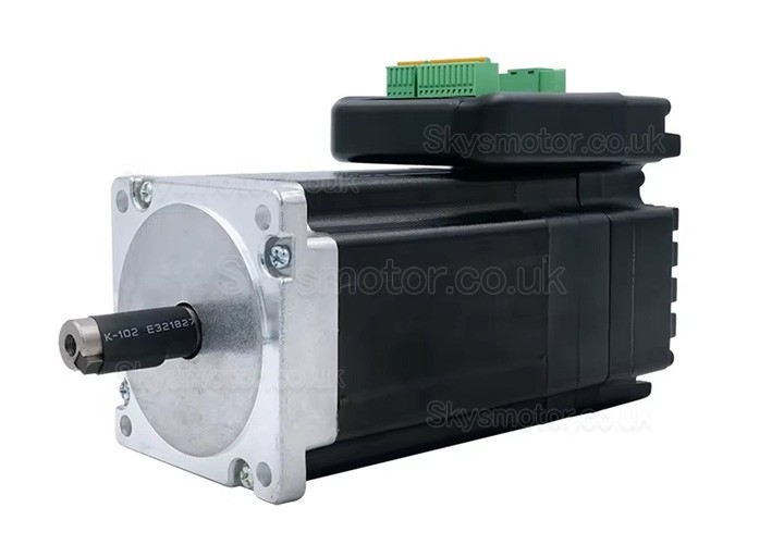 NEMA 34 Integrated AC Servo Motor JMC iHSV86-30-66-72 660W 2.03N.m 3000RPM 72V 13.1A 86x86mm