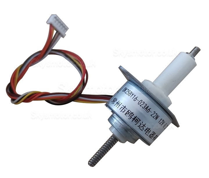 Oukeda PM Permanent Magnet Linear Stepper Motor OK25BY16-023A6-22N 15 Deg 0.23A 4 Phase