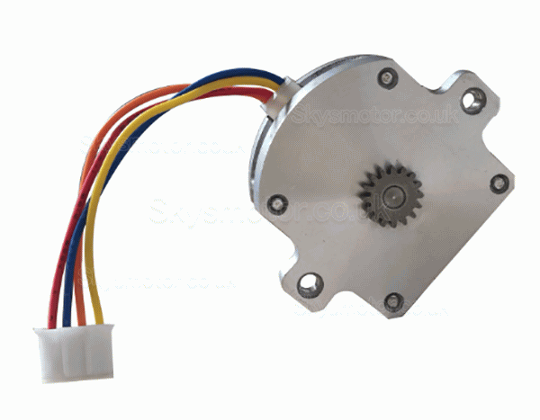 Nema 11 Flat Pancake Stepper Motor OK28BP13-2A with 2 Phase 1.8 Deg 2.5Ncm 4 Wires