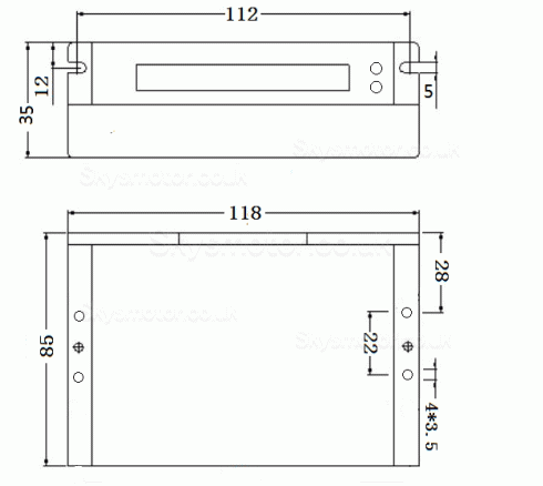 OUKEDA Nema 23 Closed Loop Stepper Motor Kit OK57DL76EC1-2C1+OK2D60BH 2.0 Nm 1.8 Deg With OK2D60BH Driver