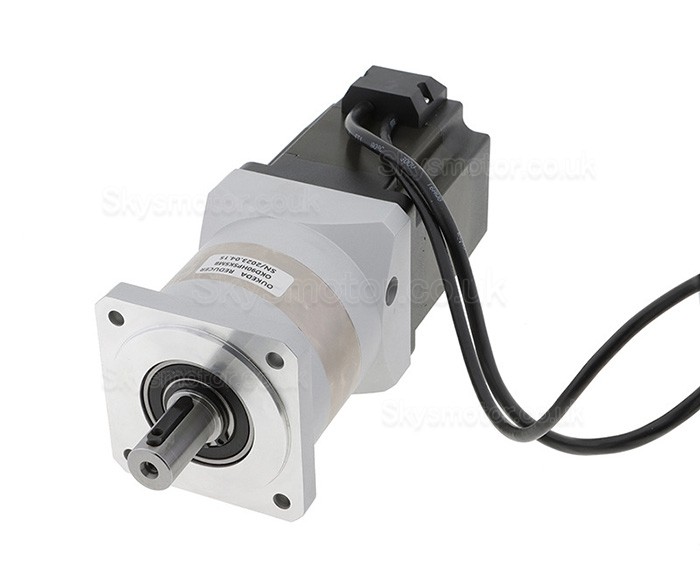 Oukeda NEMA 34 Stepper Motor OK86BLS105-430A-SPL5G 48V 3000RPM with Planetary Gearbox Ratio 5:1/10:1/20:1/50:1 