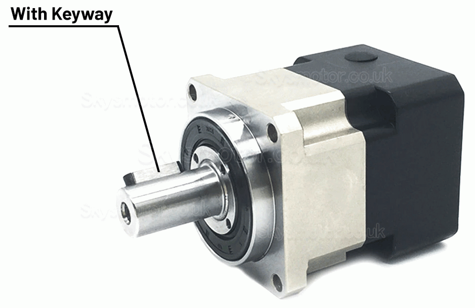 PLG060 Series Helical Planetary Gearbox 6.35/8/11/14mm Input Shaft for Nema23 Stepper Motor /Nema 24 Svero Motor