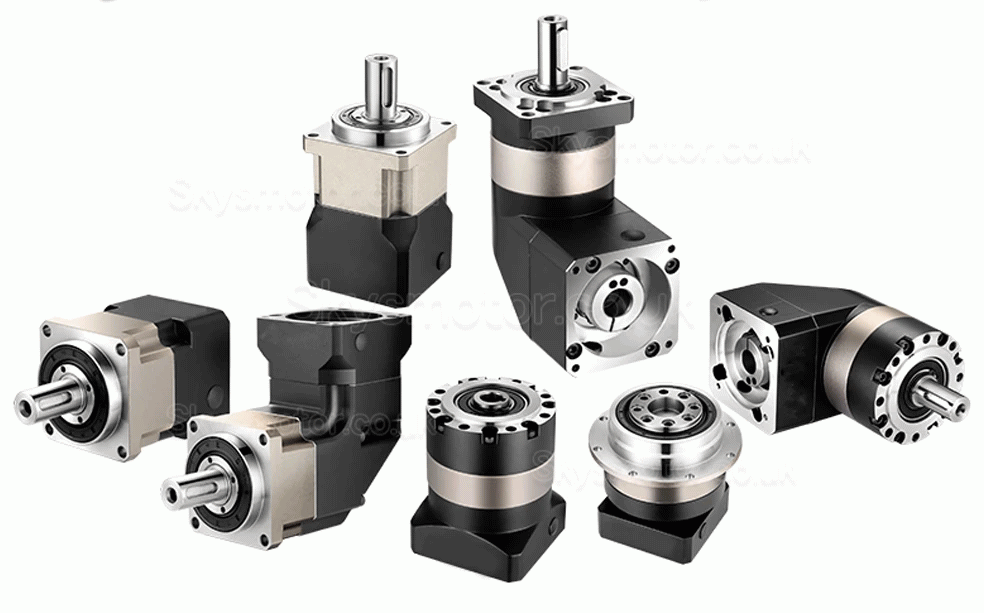 PLG120 Series Helical Planetary Gearbox 19mm/22mm/24mm Input Shaft for Nema42 /Nema 52 Svero Motor