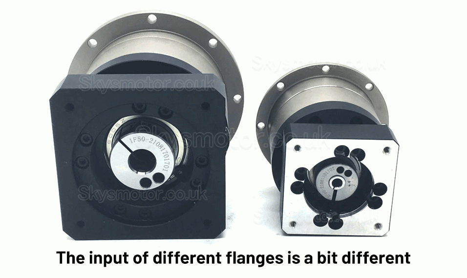 PLX120 Series Helical Flange Plate Output Planetary Gearbox for Nema 42 Stepper Motor & 110mm/130mm Servo Motor