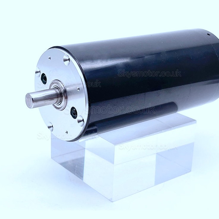 2PCS Φ50mm 24V/36V Dual Shaft Coreless Brushed Motor TDC50108 4000g.cm 5600RPM Shaft 6mm/8mm