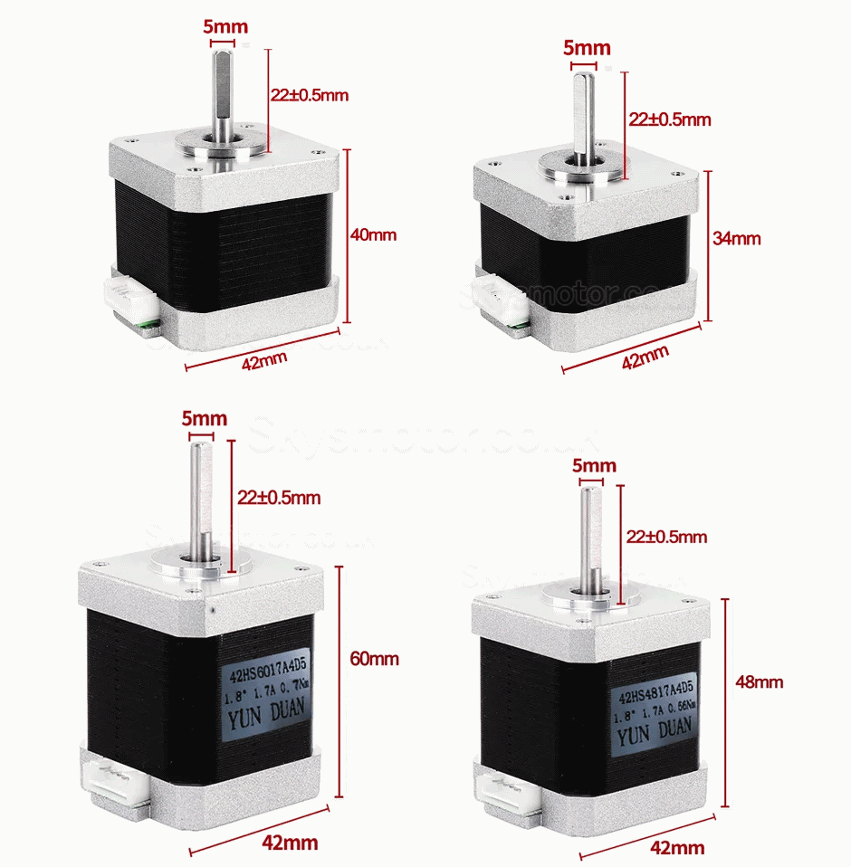 Neme 17 Stepper Motor 42HS4015A4D5 with 30:1 Harmonic Gearbox + TB6600 Stepper Driver